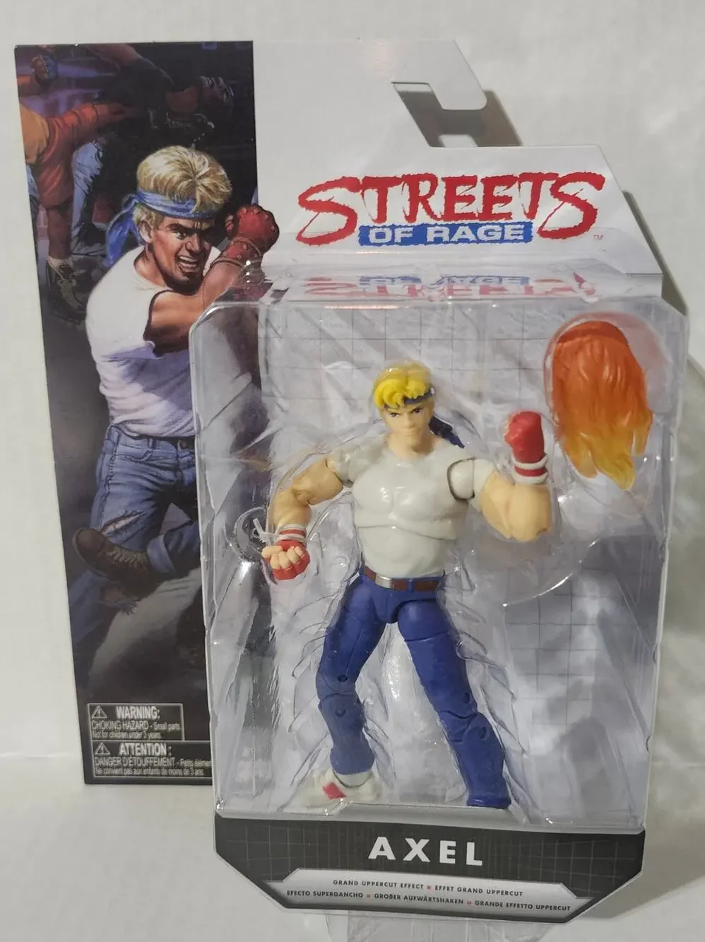 Streets of Rage Axel Action Figure JAKKS Pacific Sega Retro Video Game New